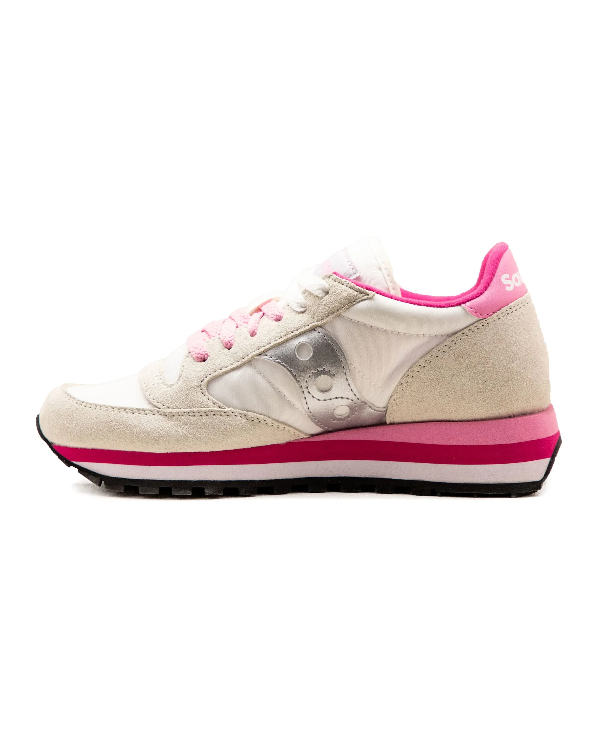 Saucony Jazz Triple Bianco Argento