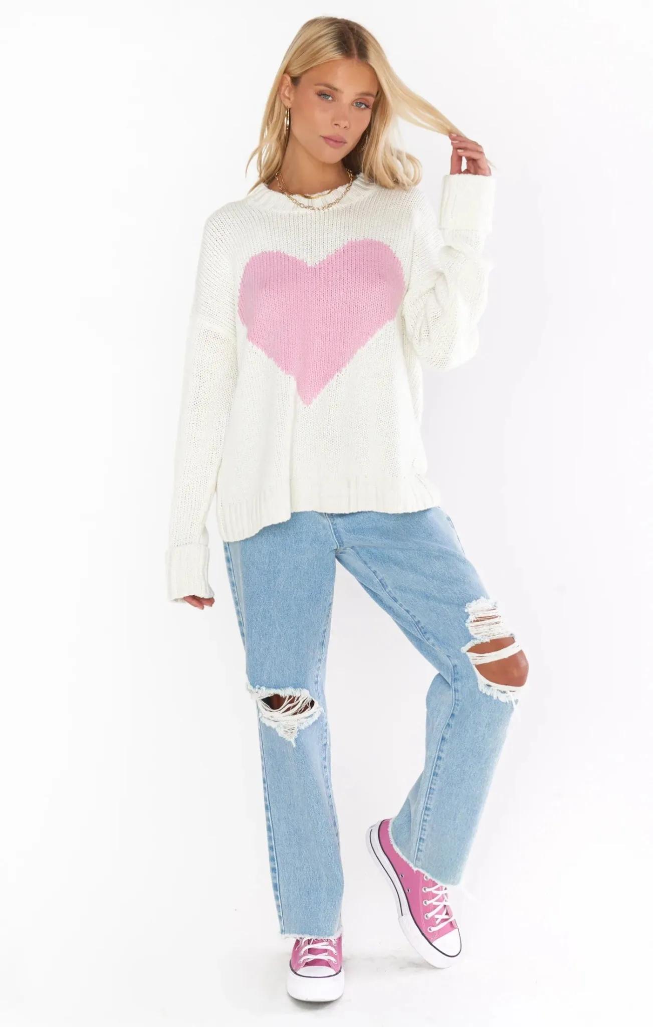 Show Me Your Mumu Sweetheart Knit Jumper