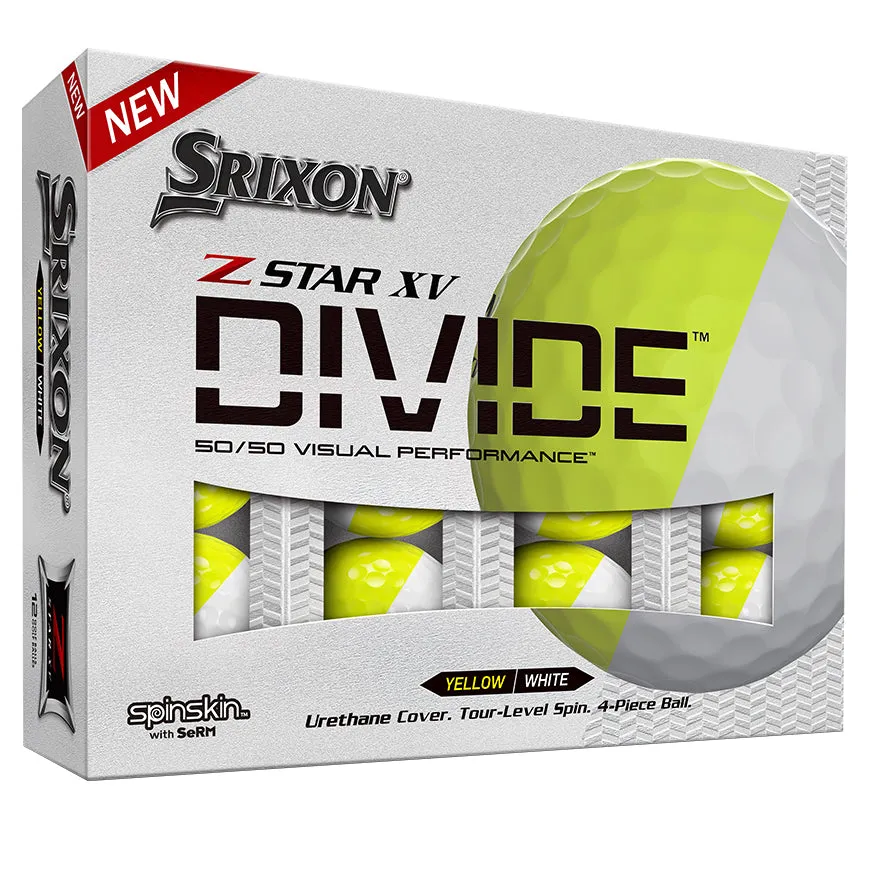 Srixon Z-Star XV Tour Divide Golf Balls