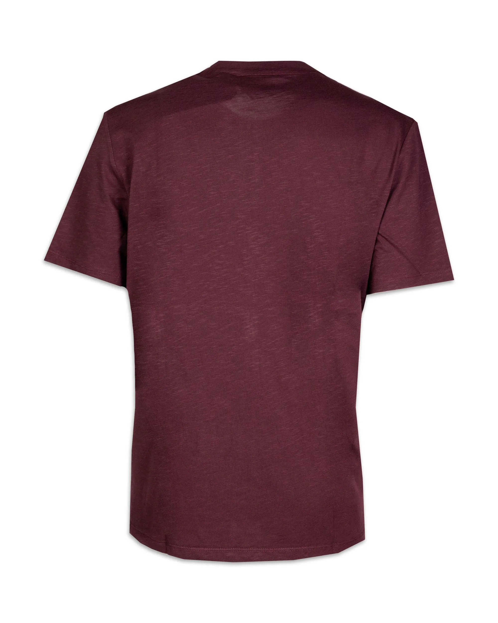 T-Shirt Uomo Lyle And Scott Basic Bordeaux