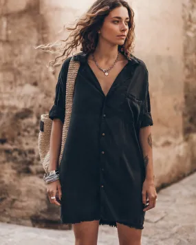 The Dark Shirt Dress