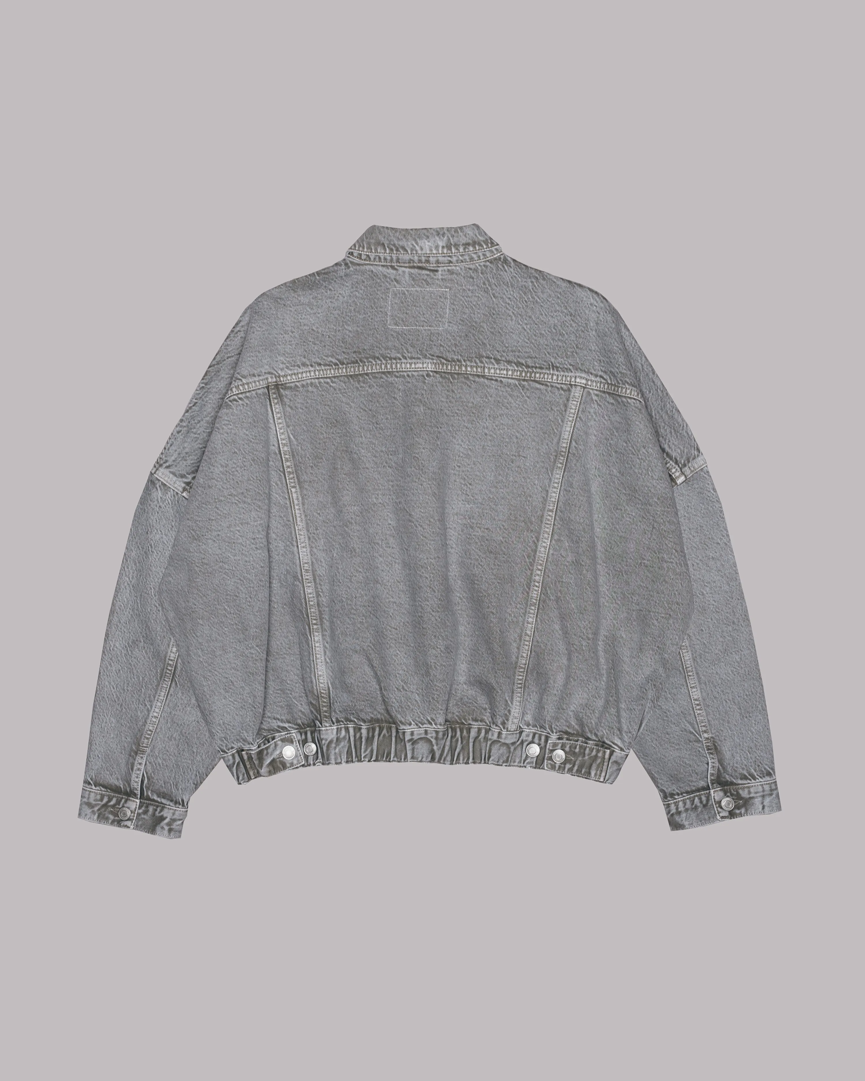 The Khaki Faded Denim Jacket