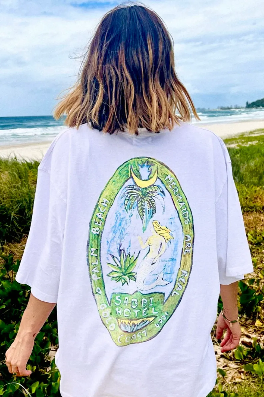 The Mermaid Tee, White