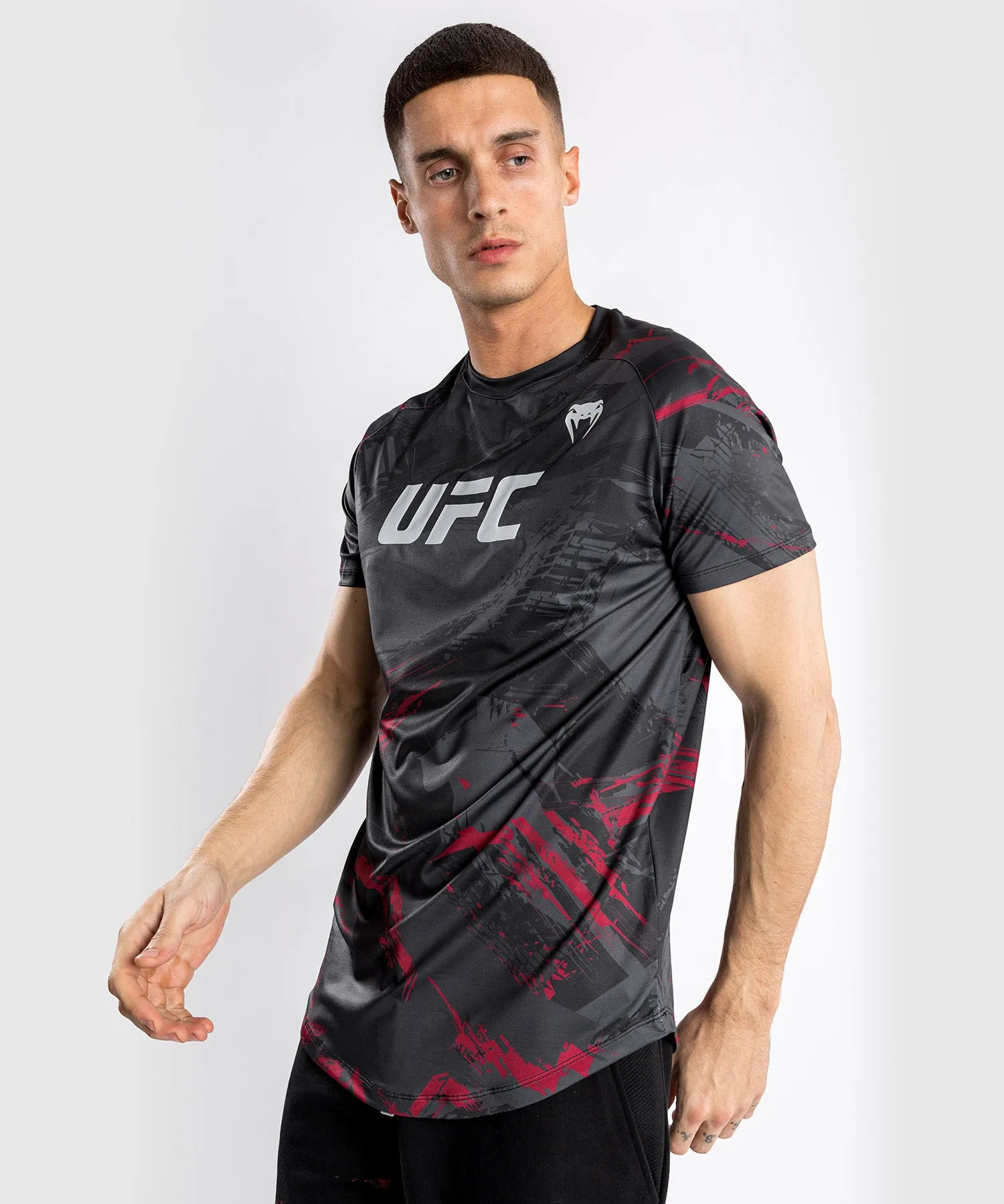 UFC Venum Authentic Fight Week 2.0 Men's Dry Tech T-shirt - Black