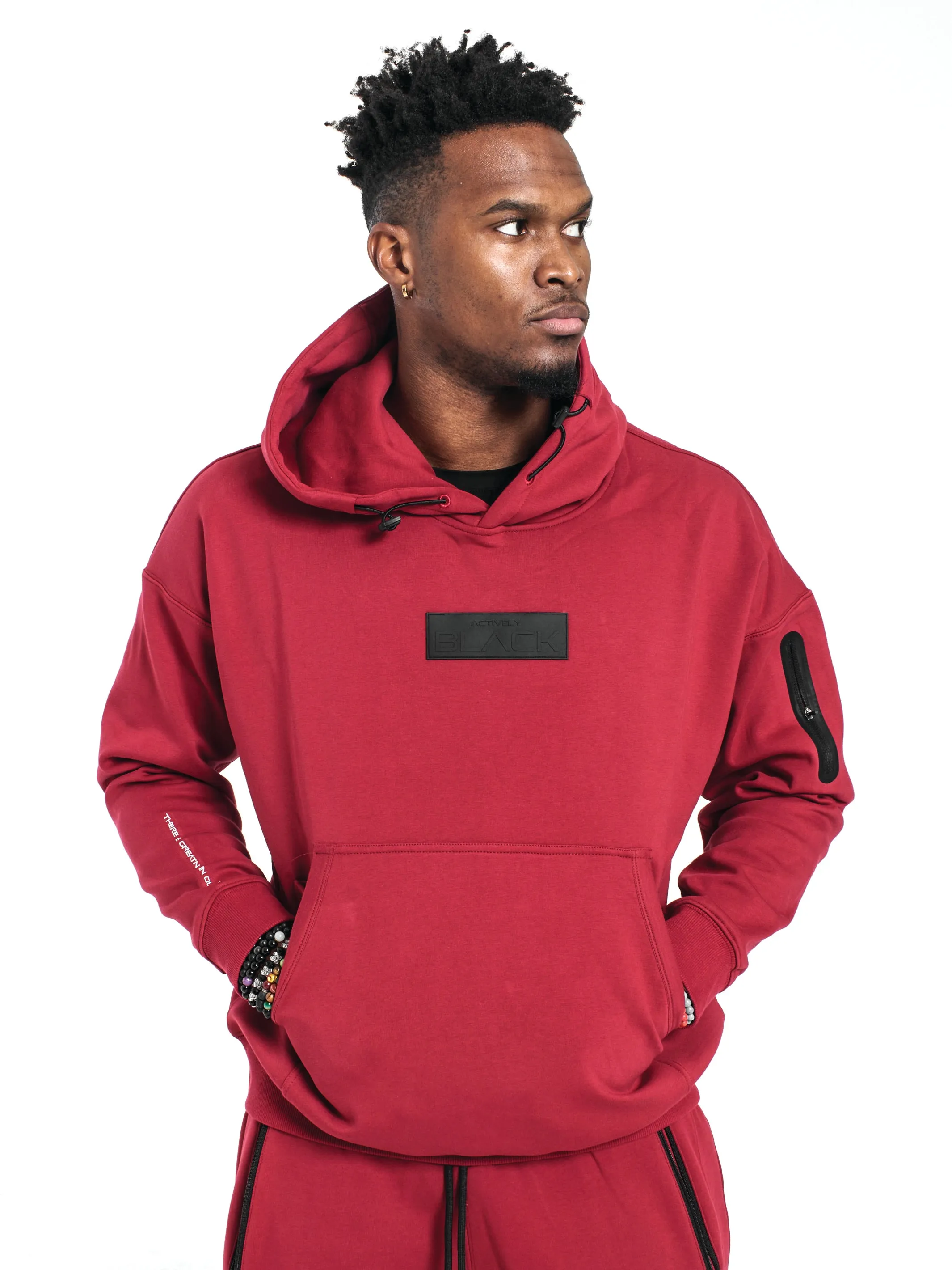 Unisex Rubber Patch Premium Hoodie