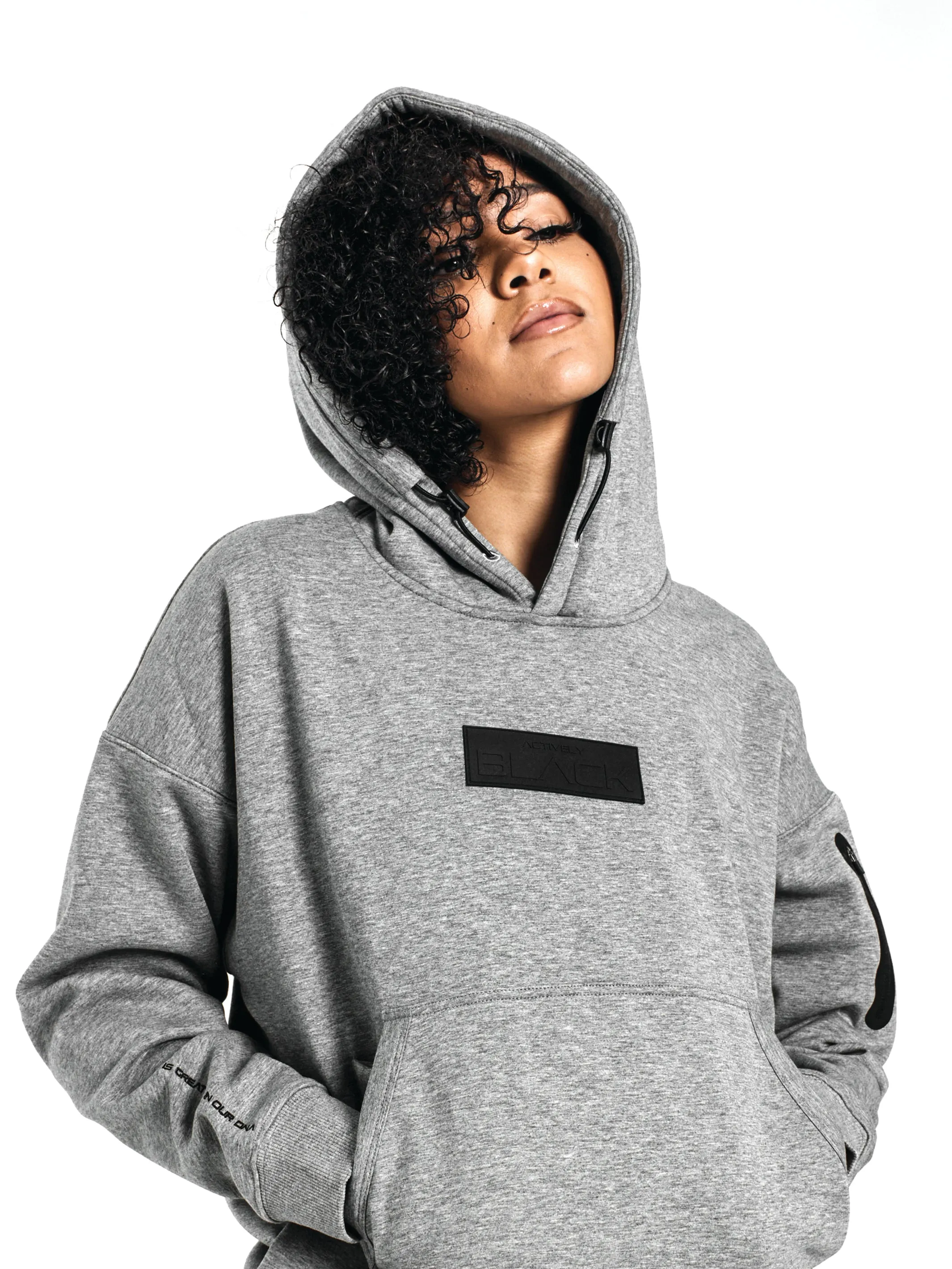 Unisex Rubber Patch Premium Hoodie