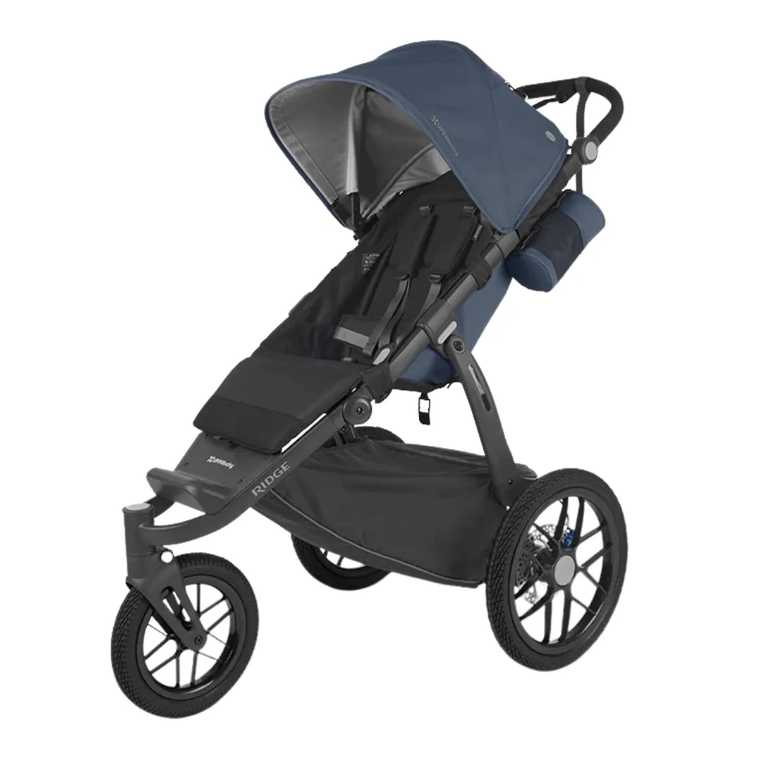 UPPAbaby Ridge All-Terrain with Pebble 360 Car Seat and Base - Reggie