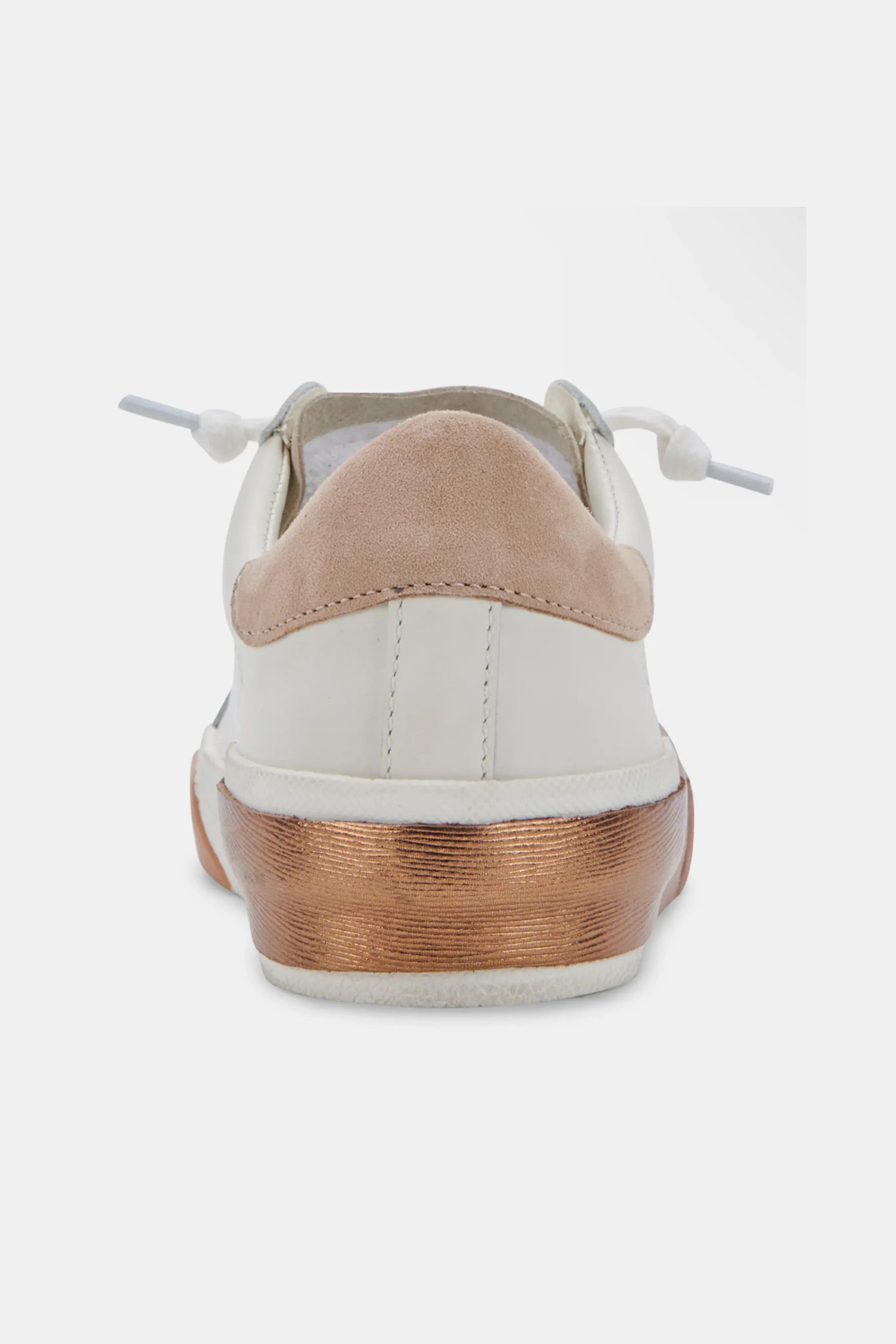 White Tan Zina Sneaker