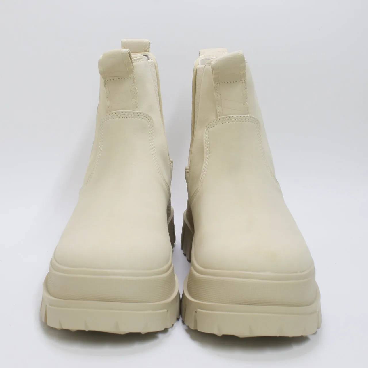 Womens Buffalo Aspha Chelsea Cream